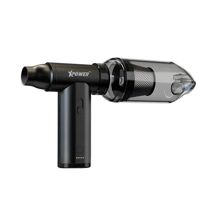 Xpower Mini Wireless Vacuum Cleaner + Air Blower Storm 4 In 1 - Black - Tashqila Xpower Mini Wireless Vacuum Cleaner + Air Blower Storm 4 In 1 - Black - Tashqila